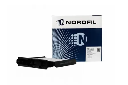 NORDFIL CN1002K Фильтр салона угольный (пластиковый корпус) Lada Largus Renault Clio III Duster I Logan I Logan