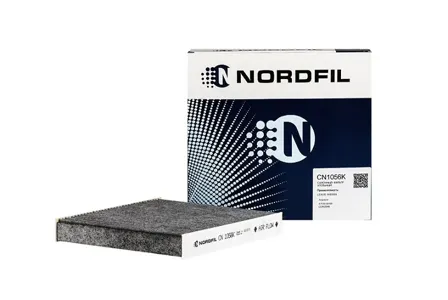 NORDFIL CN1056K Фильтр салона угольный Lexus GS (12-), IS (III, 13-), RC (14-), Nissan Almera (N16, 00-)