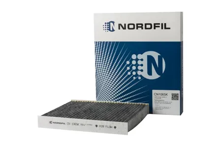 NORDFIL CN1065K Фильтр салона угольный Haval Dargo Audi A2 Seat Cordoba III Ibiza IV V Skoda Fabia II III Rap