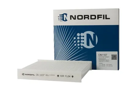 NORDFIL CN1107 Фильтр салона Lada Vesta Cross Vesta SW Vesta SW Cross X-RAY  Renault  Alpine A 110 II Arkana A