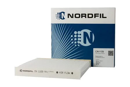 NORDFIL CN1109 Фильтр салона Citroen Berlingo Peugeot Partner Dongfeng H30 Cross S30