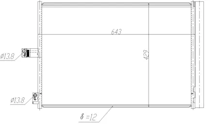 NRF 350457 Конденсер Mercedes W212 2.0-5.0 09-