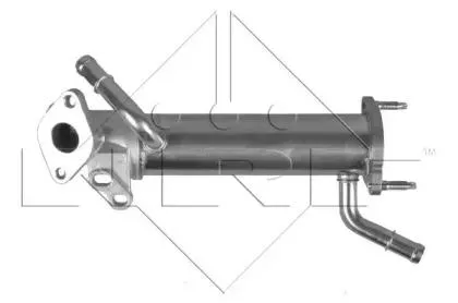 NRF 48013 Радиатор системы рециркуляции отработавших газов Ford Transit 2.4D 06-