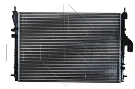 NRF 53092 Радиатор Renault Logan Sandero 08- Duster 10- 1.61.5D Lada Largus 1.6 12- AT паяный