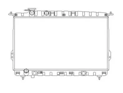 NRF 53642 Радиатор