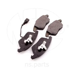 NSP NSP085K0698151 Колодки торм.передние Audi A3 диск 1516, VW Golf V 1.4-2.0TD диск 15 03>