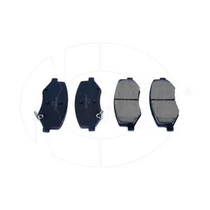 NSP NSPRS7N25 Колодки торм.передние Jac JS4 2020-, Refine 2014-, S2 2015-, S3 2016-, Москвич (AZLK) 3 2022- [124*53*15.5]