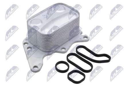 NTY CCLCT012 Теплообменник масляного фильтра psa 308,408,508, c4 picasso (b78), c4 седан, c5(x7), mini 1.6thp 150