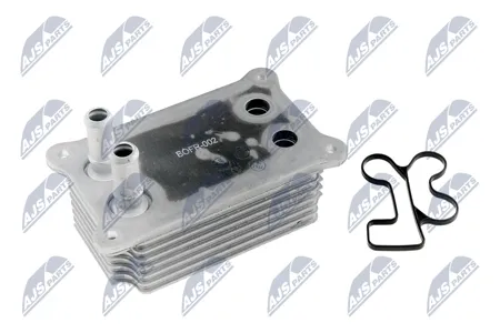 NTY CCLFR002 Радиатор масляный ( Ford Mondeo iii 2.0ditdditdci 2000-, Transit 2.0di 2000-,2.0tdci 2002-, Jaguar x-type 2.0d 2003-,2.2d 2005-)