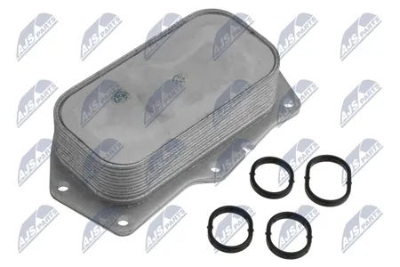 NTY CCLHY002 Радиатор масляный (теплообменник) Hyundai Porter H100HD35H1H350 Kia K2500