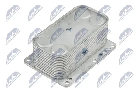 NTY CCLRE004A Теплообменник масляного фильтра рено Espace 4, Koleos , Laguna 3, Megane 3, Trafic 2 2.0dci m9r