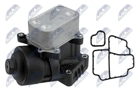 NTY CCLVW000 Радиатор масляный с фильтром (vw Polo 1.2tdi 2009-, Skoda Fabia ii 1.2tdi 2010-, Roomster 1.2tdi 2010-, Seat Ibiza 1.2tdi 2010-)