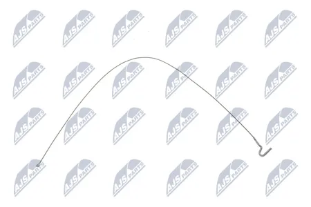 NTY EZCFR068 Трос ручного тормоза