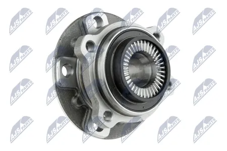 NTY KLPBM021 Ступица колеса передняя с подшипником BMW 5 F10F18GT F077 F01,F02,F03,F04 X3 F25 09- AWD