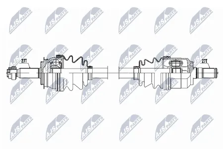 NTY NPWHY615 Hyundai ELANTRA 2.0 15- ,ЛЕВ,ATM,