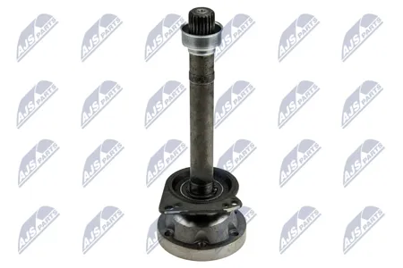 NTY NPWVW004R Вал полуоси с опорой vw t4 94- прав
