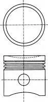 NURAL 8742340000 Поршень, комплект