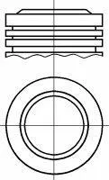 NURAL 8742610000 Поршень, комплект