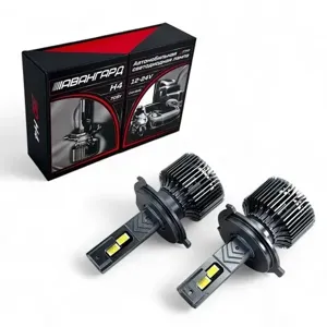 OPTIMA AH4 Лампа светодиодная 12/24V H4 P43t 5500K (2шт.) OPTIMA