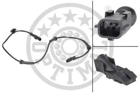 OPTIMAL 06S371 Датчик ABS Renault : Grand SCNIC II (JM01) Megane II (BM01 CM01) Megane II Coup-Cabriolet