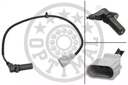 OPTIMAL 07S037 Датчик положения коленвала Ford : Galaxy (WGR) Seat : ALHA Mercedes RA (7V8 7V9) Cordoba (6L2) Ibiza IV (6