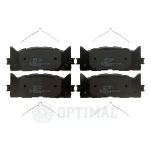 OPTIMAL BP12314 Колодки торм.передние
