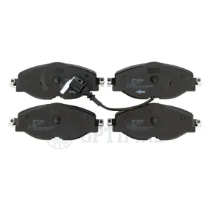 OPTIMAL BP12618 Колодки торм. комплект Audi : A3 (8V1 8VK) A3 Cabriolet (8V7 8VE) A3 Limousine (8V