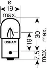 OSRAM 5627TSP Лампа Truck STAR PRO 1шт. (R5W) 24V 5W BA15s +100% света