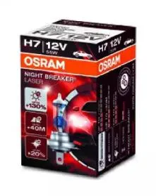 OSRAM 64210NBL Лампа 55W H7 12V PX26D 10X10X1 NIGHT BREAKER LASER +150% Osram