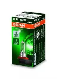 OSRAM 64211ULT Лампа 12v h11 55w pgj19-2 ultra life 1 шт. картон