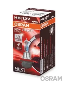 OSRAM 64212NL Лампа H8 12V-35W (PGJ19-1) (+150% света) Night Breaker Laser