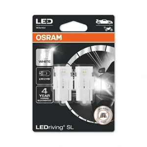 OSRAM 7505DWP02B Лампа светодиодная 12V W21W W3x16d 6000K блистер (2шт.) LEDriving SL OSRAM