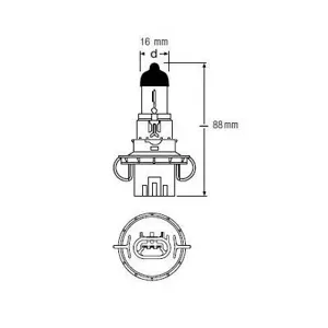 OSRAM 9008 Лампа H13 12V 6055W ORIGINAL LINE, 1шт. картон