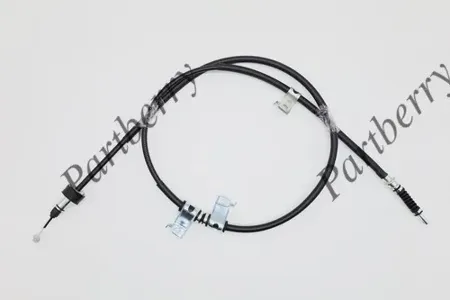 PARTBERRY PB171333 Трос ручного тормоза KIA CEED 06- 1670мм лев.