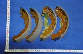 PARTS MALL PLA011 Колодки торм.барабанные