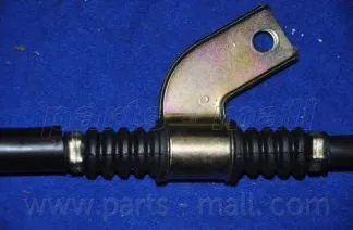 PARTS MALL PTD005 Трос ручного тормоза левый SsangYong Korando Musso