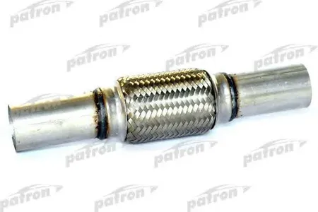 PATRON ELT50X150 Труба гофрированная с патрубками и внутр. плетением 49X166-200