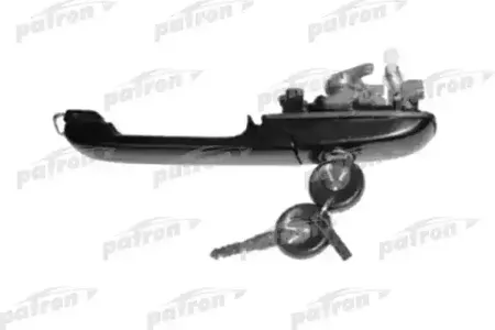 PATRON P200010R Ручка двери (с замком и ключом)