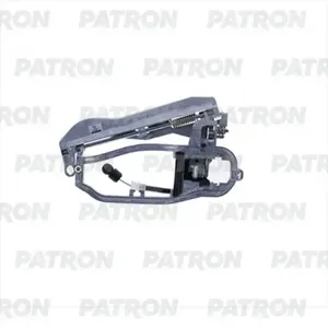 PATRON P200139L Ручка двери наружн механизм передн лев с тросом BMW x5 e53 00-06 (серебр)