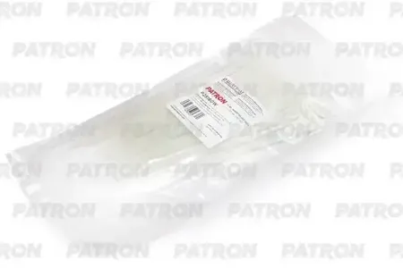 PATRON P25160W Комплект пластиковых хомутов 2.5 х 160 мм, 100 шт, нейлон, белые P25160W