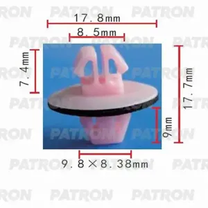 PATRON P370012 Клипса крепления молдинга Lexus ES III (XV20)