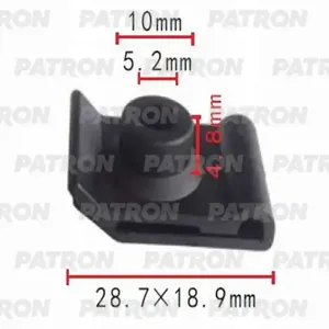 PATRON P370019 Клипса автомобильная [упаковка 10 штук]