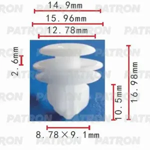 PATRON P370104 Клипса Honda