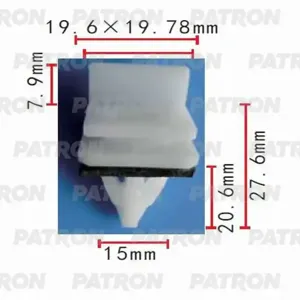 PATRON P370124 Зажим пластиковый