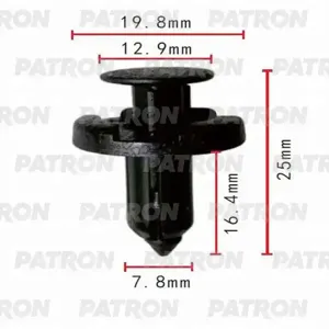 PATRON P370159 Клипса автомобильная [упаковка 10 штук]