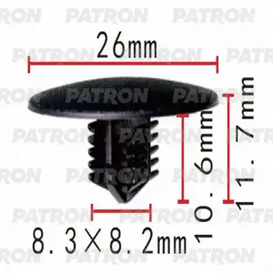 PATRON P370181 Клипса Mitsubishi