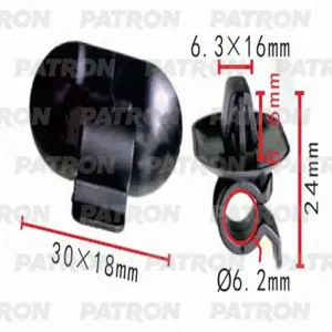 PATRON P370189 Держатель пластмассовый