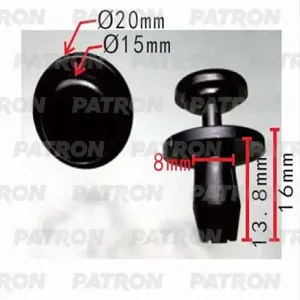PATRON P370194 Клипса Porsche