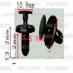 PATRON P370215 Клипса Hyundai , Mitsubishi ,  Nissan  , Subaru применяемость подкрылки, защита, бампер, к