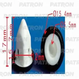 PATRON P370230 Клипса автомобильная [упаковка 10 штук]